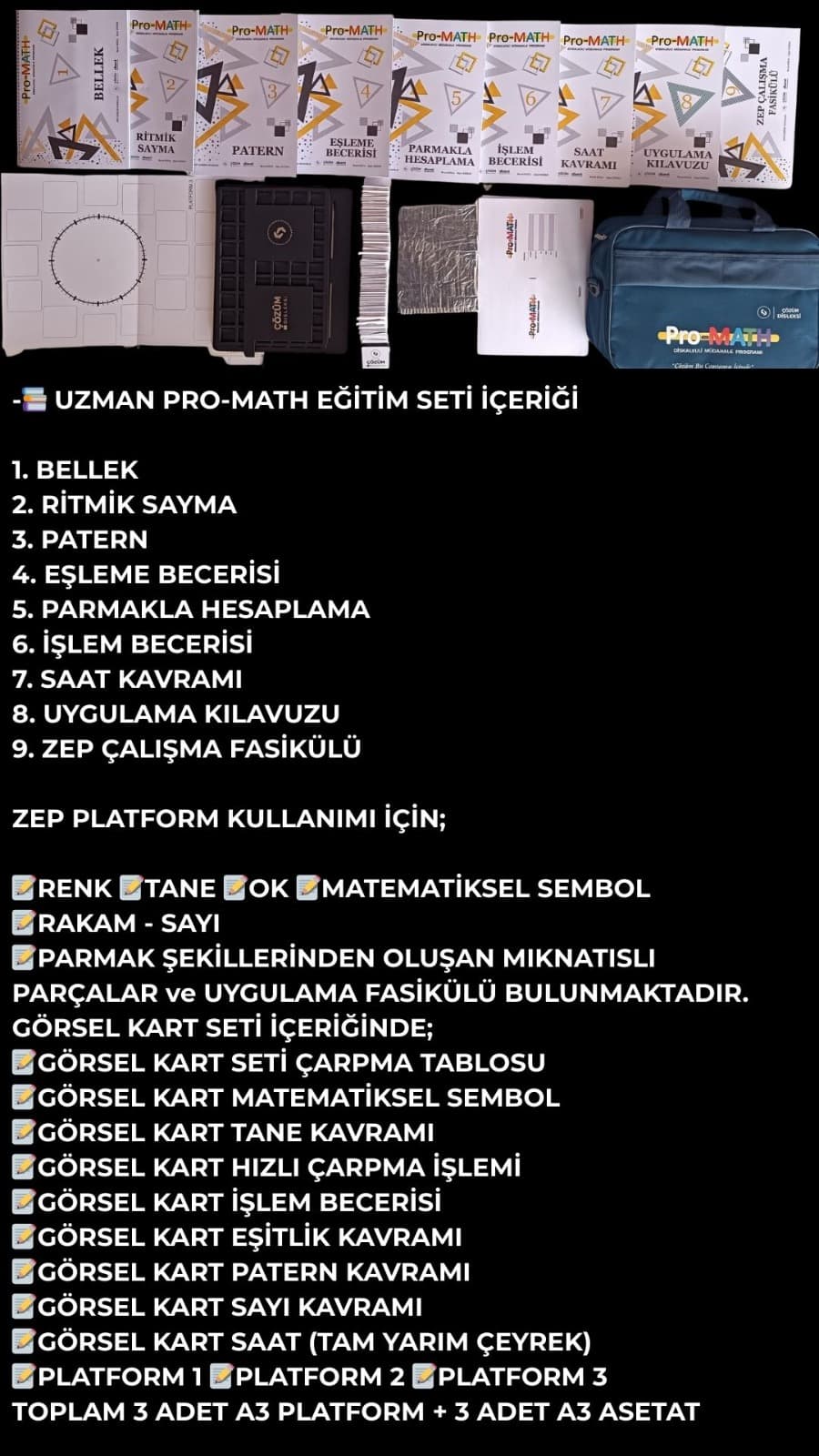 PRO-MATH | Diskalkuli Müdahale Programı eğitim materyali